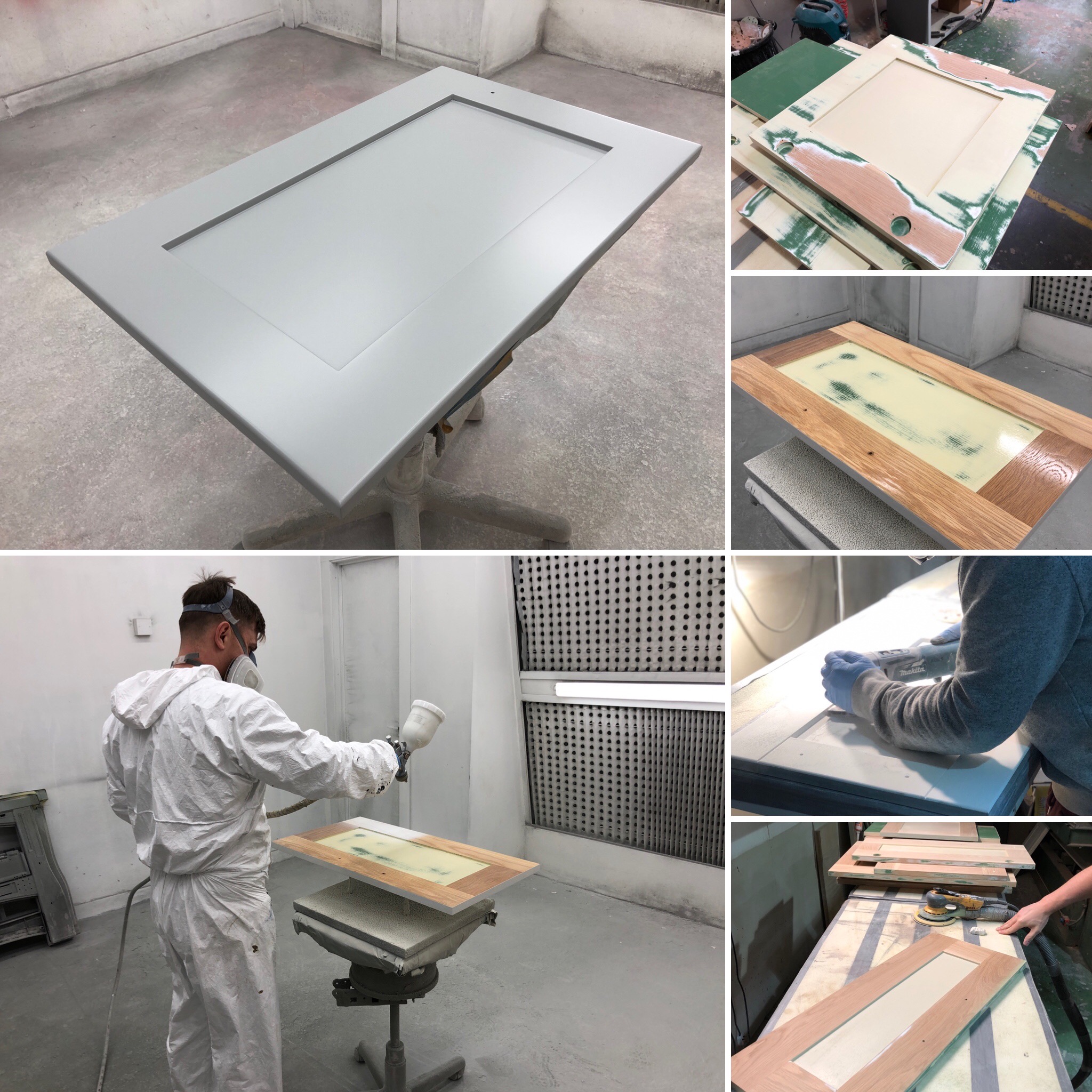 London’s Finest sprayers London Furniture and MDF Spraying