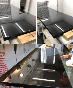 High Gloss Burnished PU Paint Finish (Wet Look)